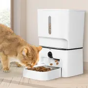 Pawz 2-in-1 Automatic Pet Feeder WiFi Camera Laser Toy Smart Dog Food Dispenser
