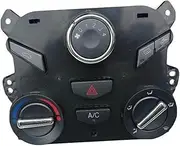 Car Accessories Air Conditioning Control Switch AC Knob Complete Panel Assembly A13-8112010 A13-8112010FL Compatible for Chery Fulwin 2(A13-8112010FL)