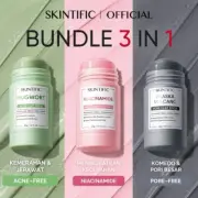 SKINTIFIC Mugwort, Volcano & Niacinamide Clay Mask Sticks - ONE OF EACH