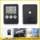 LCD Digital Timer Kitchen Cooking Count-down Up Clock Alarm Reminder(Black) *AU