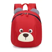 Small Schoolbag Children Boys And Girls Cute Cartoon Casual Small Backpack Tide Backpack (Red)