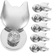 Gogogmee Pcs Small Cat Locks Purse Buckles Bag Clasp Practical Locks for Handbags Purses