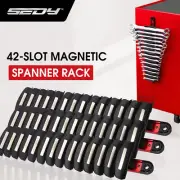 3PC Super Magnetic Wrench Holder Tool Organizer Adjustable Wall Hang 42 Spanner