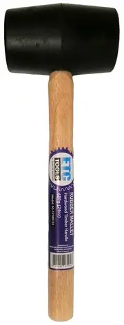 Spear & Jackson EG-12100/24 - Rubber Mallet 680g 24oz All Steel