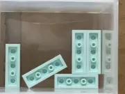 LEGO Parts - Light Aqua Plate 1 x 3 - No 3623 - QTY 5