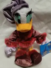 Disneyland Paris M P Ethnique Daisy Duck Winter beanie mbbp bean bag plush mbbp