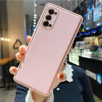 在飛比找ETMall東森購物網優惠-適用于OPPO Reno4手機殼皮紋reno4pro防摔保護