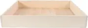 Abaodam Square Mini Sand Play Tray for Spacious Sand Storage Container for Indoor Outdoor Activities Safe Sandbox for Compatible with Tools