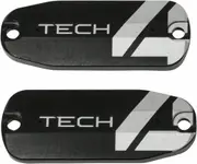 Hope Tech 4 Lid - Black - Pair