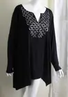 NWT Rose & Olive Sz 3X GLAM Yummy Rayon Jersey Tunic Top Blouse Shirt Top Lux