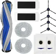 Replacement Parts for Ecovacs Deebot T30 Omni / T30s Pro Robot Vacuum Accessories 1 Main Brush 4 Side Brush 2 HEPA Filter 2 Mop Pad 2 Dust Bags
