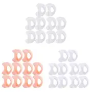 5 Pair Gel Silicone Bunion Corrector Big Toe Separators Straightener Spreader