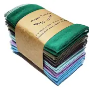 Reusable Paper Towels,Zero Waste Paper Towel Washable Roll,All-Purpose Absorb...