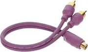 CRILSTYLEO Car Speaker Cable Audio Speaker Splitter Cable Audio Wire Splitter for Car Subwoofer Amplifier