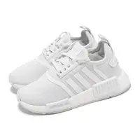 在飛比找森森購物網優惠-adidas 休閒鞋 NMD_R1 C 中童 白 Boost