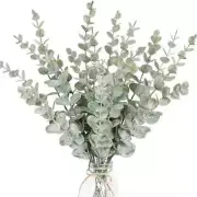 10 Piece Eucalyptus Stems Artificial Eucalyptus Leaves Home Flowers Bouquet