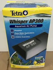 NEW Tetra Whisper AP Deep Water Aquarium Air Pump AP 300 FAST SHIPPING
