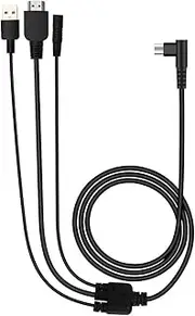 TALTAW 3 in1 HDMI Cable 1.8m for Huion Kamvas Pro 16/13 GT-133/12 GT-116 Graphics Drawing Tablet