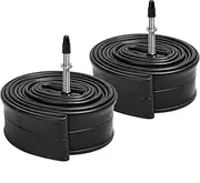2-Pcs 700C Bike Tubes 700x25-32C 700X35-43C FV48mm Presta Valve 25/32-622 35/43-622 Inner Tube 700C Compatible with 700x25C/26C/28C/30C/32C Bicycle Tubes 700x35C/36C/38C/40C/42C/43C Bike Tire Tubes