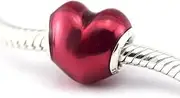 [DUUDAH] Women's Jewellery 925 Sterling Silver Pendant Beads,DIY 925 Sterling Silver Jewelry My Heart Metal Pendant Beads Fit Original Necklace Bracelet Gifts for Women Girls Mom