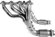 Kooks Headers 1-7/8" Shorty Headers & GREEN Catted OEM Connection Pipes. 2008-2009 Pontiac G8. - 24201430