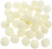 Gadpiparty 50Pcs Fluffy Pom Poms for DIY Crafts High Elasticity Soft Balls for Clothing Shoes and Hat Decorations for Creative Projects and Scrapbooking