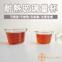 在飛比找momo購物網優惠-【Daylight】Scybe加厚玻璃量杯-2件組(耐熱量杯