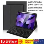 Smart Case Keyboard Cover For iPad 7th 8th 9th Generation/Pro 11 /Air 3 4 5 6th