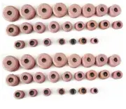 New Valve Seat Grinding Stones Set Of 48 Pcs For Sioux Holder 11/16 Thread