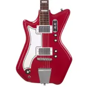Airline Guitars Jetsons '59 2P LEFTY Red Left-Handed Vintage Reissue Electric