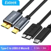 USB 3.1 Type C USB-C to Micro B Male Converter Hard Disk Drives Cable Cord AU