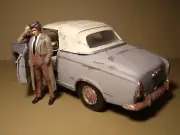 1/18 FIGURE COLUMBO PETER FALK VROOM PAINTED SOLIDO WELLY NOREV MINICHAMPS