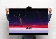 Neon Genesis Evangelion End of Eva final scene Asuka Shinji 11x17; 24x36 Poster