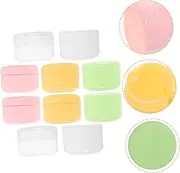 Baluue Mini Travel Jars Set of 20 Empty Jar Pot for Cosmetics Cream Lotion Storage Leakproof Lid