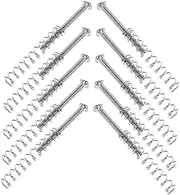 AKOOSY 10pcs Electric Guitar Pickup Mounting Screws Springs for String Instrument for Recording and Live Shows for Pickup Installation And Repair