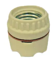 2-PIECE MEDIUM-BASED LAMP PART SOCKET TR-88