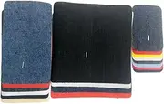 jojofuny 18pcs Denim Mending Patches Durable Clothing Repair Appliques for Jeans Bags Hats More for DIY Decoration and Covering Unwanted