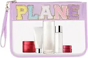 Skincare Travel Bag | Travel Organizer Bag for Toiletries,Beach Bag in Hand Transparent Design, Waterproof Zipper for Beach Makeup Storage Toilet Case Buniq