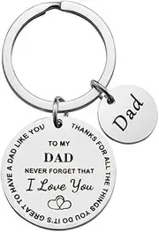 [Xiyantiji] Dad Keychain Father Gifts for Daddy Dad Christmas Birthday Gifts from Daughter Son…
