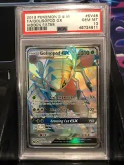 PSA 10 GEM MT - GOLISOPOD GX Card SV48/SV94 Pokemon TCG Hidden Fates Shiny Vault