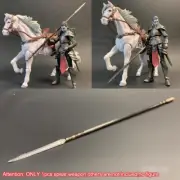 Handmade 1/18 Scale Long Spear Weapon Model For 3.75" Action Figure Toy