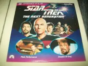 STAR TREK: THE NEXT GENERATION Laserdisc LD PEAK PERFORMANCE/SHADES OF GRAY -NEW
