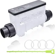 IC40 520555 Replacement Salt Cell Chlorine Generator Compatible with Pentair Intellichlor EC-520555 Suitable for In-Ground Pools Up to 40,000 Gallons, Includes Cable and PVC Unions