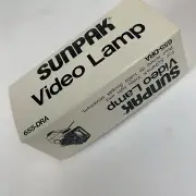 SUNPAK VIDEO LIGHT BULB with fuse 665-DRA 120V 300W