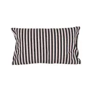 Maine & Crawford Macha 50x30cm Cotton Stripe Cushion Pillow Decor Black/White
