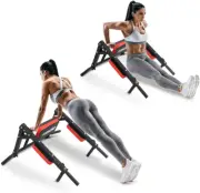 Wall Mounted Pull Up Bar & Dip Station: Multifunctional Power Tower for Home Gym