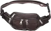 Totority Men's Phone Waist Pouch Running Bag Waterproof Crossbody Bag Fitness Biking Travel Gym Multi-Function Storage