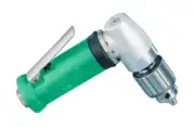 Dynabrade 1/4” Right Angle Air Drill 0.4 HP 12,000 RPM Jacobs Chuck