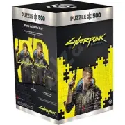 Puzzle 500 elementów. Cyberpunk 2077: Keyart Male V