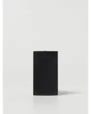 Jil Sander Leather Wallet Minimalist Design Men Black Covers